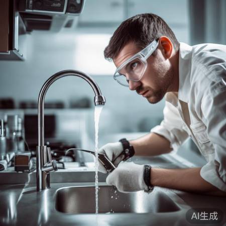 检查水管，排除空气