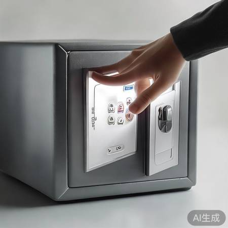 保险柜，上锁保安全