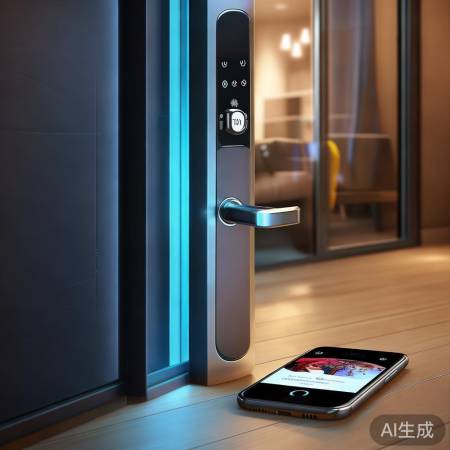 智能家居锁,安全便捷报警