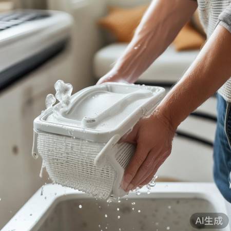 空调滤网清洗法