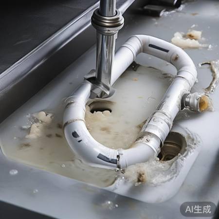 检查热水器排水管,清除堵塞