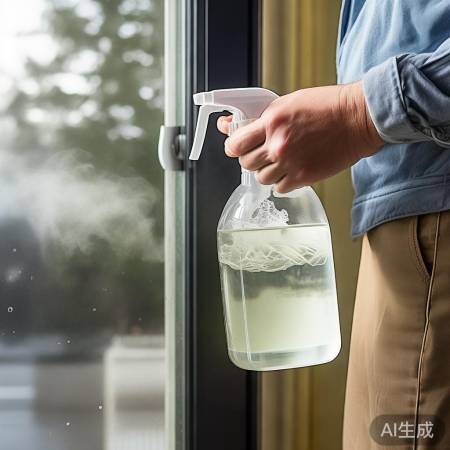 白醋除污,玻璃透明