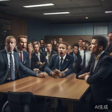 企业开会现惊人一幕