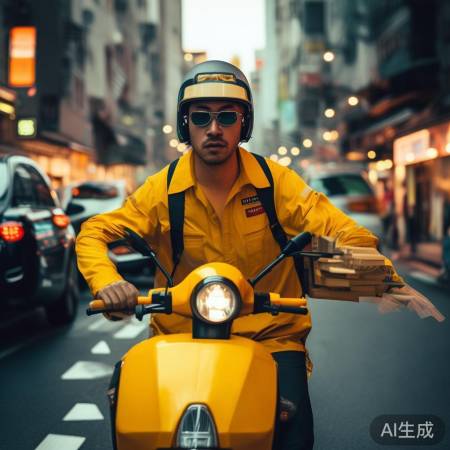 外卖小哥时间管理高手