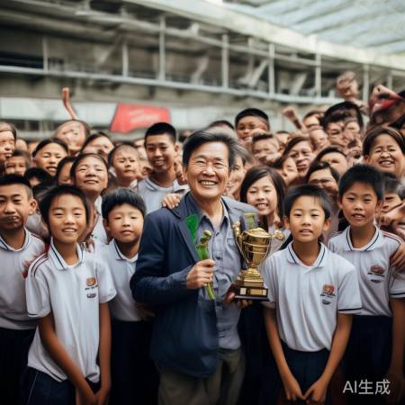 “宋凯主席鼓励学子，助力足球辉