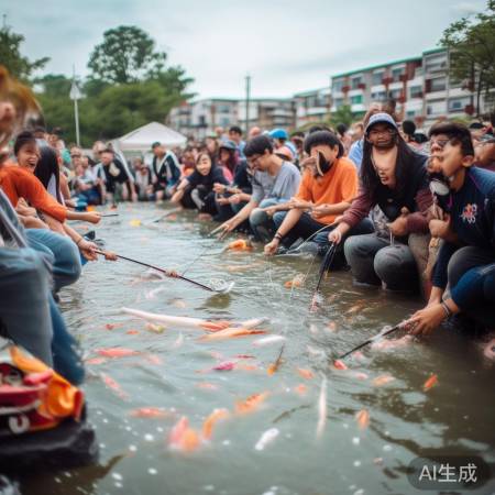 高校中秋免费捞鱼宴
