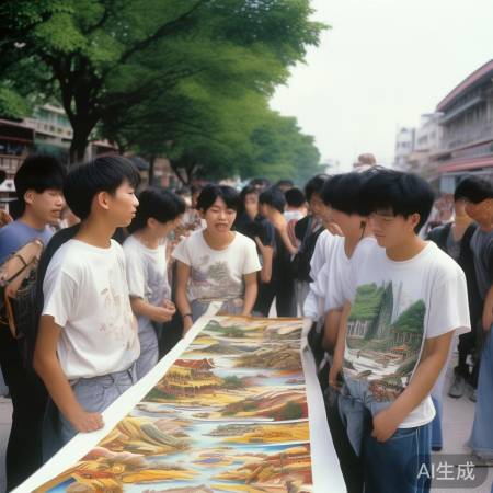 佛系青年看热闹