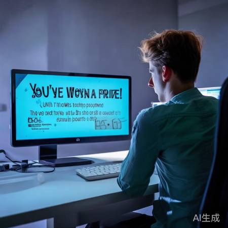 增强网络安全意识,谨防中奖诈骗