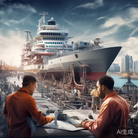 与外企交流,拓展船厂业务