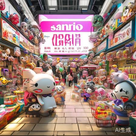 三丽鸥全球热销，影视曝光高