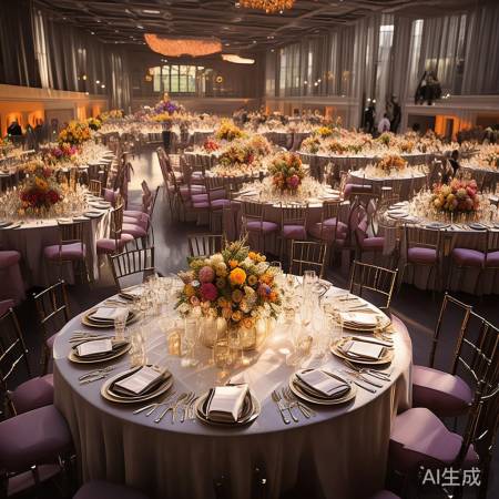 婚礼规模盛大,团队努力非凡